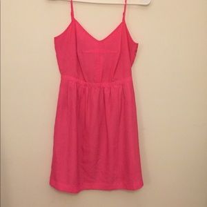 Hot Pink J. Crew Dress